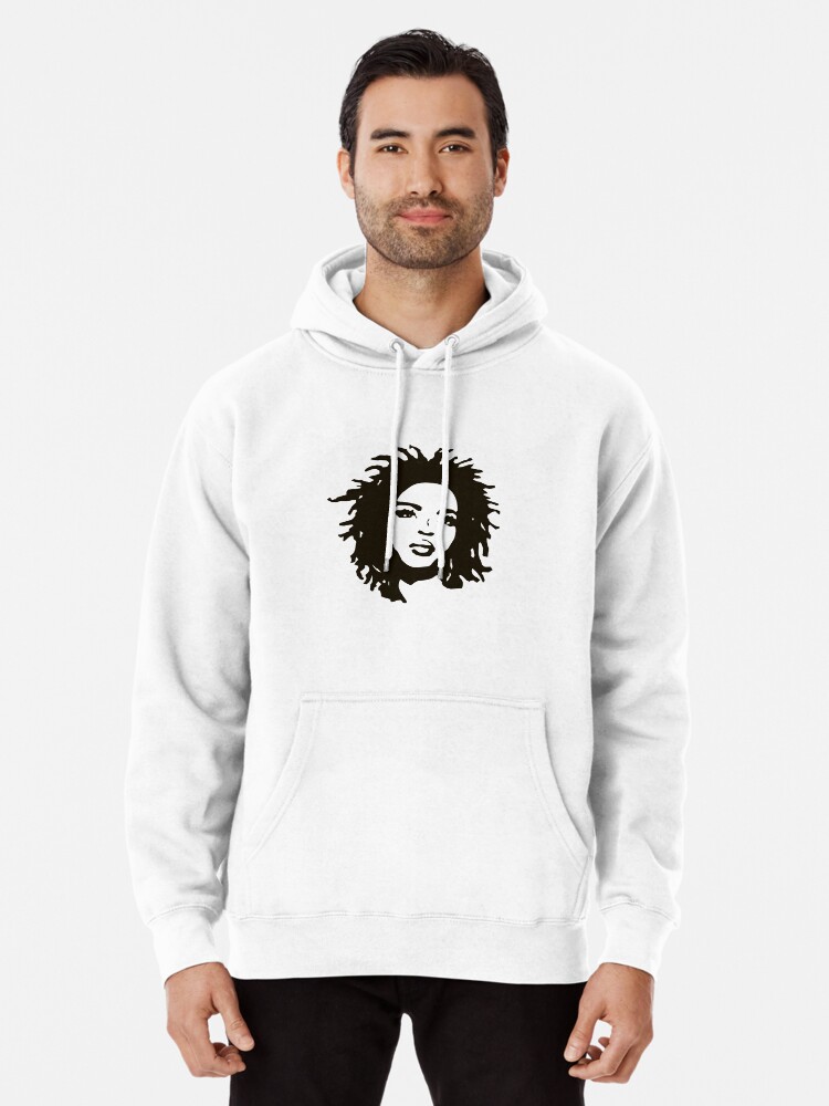 Lauryn Hill White Hoodie-Lauryn Hill Hoodies