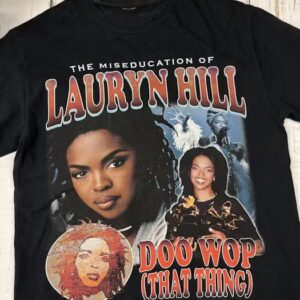 Vintage Lauryn Hill T-shirt Doo Wop That Thing Y2K